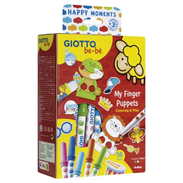 Set Giotto Be-Be Happy Moments My Finger Puppets