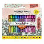 Set Boligrafos Paper Mate InkJoy 100ST Pta. Media Vintage 16U.