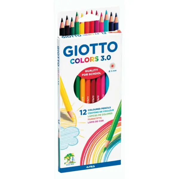 Lapices 12 Colores 3.0 Giotto