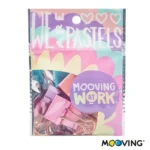 Apretadores 25mm. Pastel Rose 6U. Mooving 210-2020201