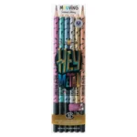 Set 6 Lapices Colores Metalizados Premium Mooving