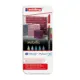 Set 6 Marcadores Edding E-1200/6 Fibra Col. Metalicos