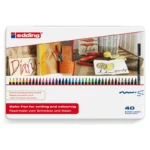 Set 40 Marcadores Edding E-1300/40 Pta. Fibra 3mm.