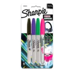 Marcadores Sharpie 3 colores + 1 Neon 2102506
