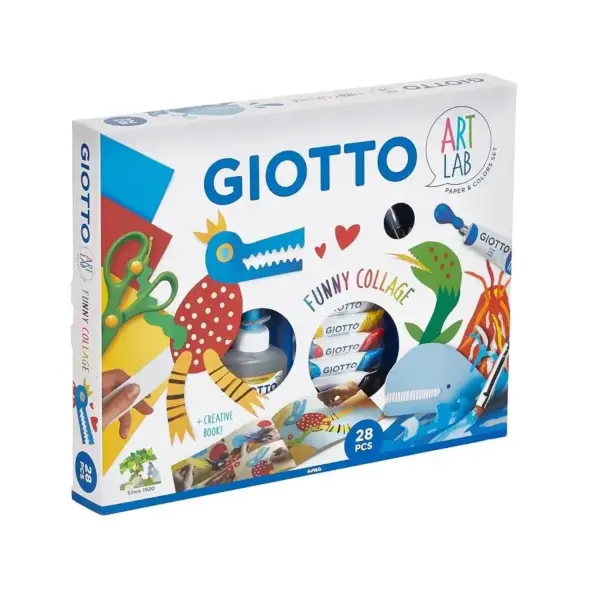 Set Giotto Art Lab Funny Collage