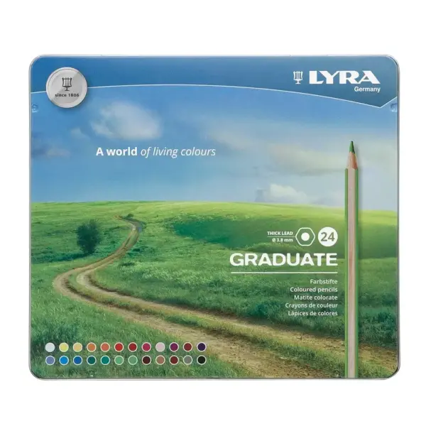 Lapices Lyra Graduate Lata 24 Colores L2871240