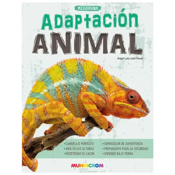 Libro MegaFauna Mundicrom Adaptacion Animal