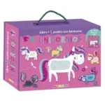 Libro + 5 Puzles con Textura Unicornio Mundicrom