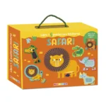 Libro + 5 Puzles con Textura Safari Mundicrom