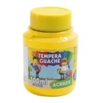 Tempera Guache Acrilex 100ml Amarillo Oro 02010/505