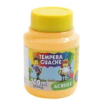 Tempera Guache Acrilex 100ml Amarillo Piel 02010/538