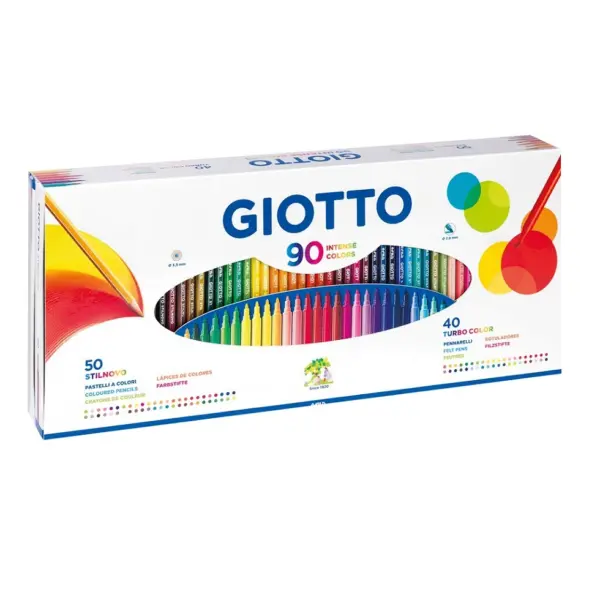 Set Giotto 90 pzs. Lapices/Marcadores 23477