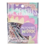 Clips Pastel Rose 60U. Mooving 210-2010101