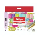 Set 16 Destacadores Text Marker (2 Metalicos) Filgo TXM-E16-SUR2