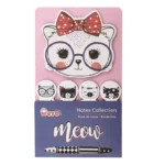 Block de Notas + Banderitas Adhesivas Wero Meow WE1136