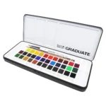 Set Acuarelas Graduate Daler Rowney 36 Colores + Pincel + Grafito
