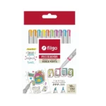 Set 10 Resaltadores Creativos Multilighter D/Punta Filgo Fluo