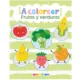 Libro A Colorear Frutas y Verduras Mundicrom