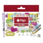 Set 16 Destacadores Lighter Fine (2 Metalicos) Filgo SLF-E16-SUR2