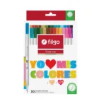Set 30 Tiralineas Liner 038 Filgo 0.4mm. L38-E30-SUR