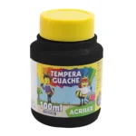 Tempera Guache Acrilex 100ml Negro 02010/520