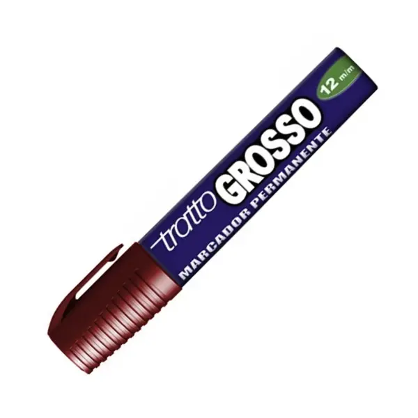 Marcador Permanente Jumbo Tratto Cartel Rojo