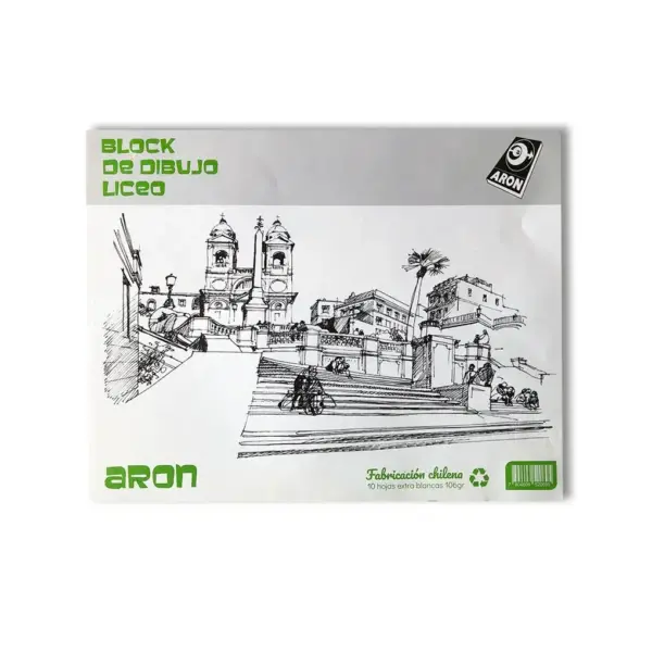 Block Dibujo Liceo Aron 20 hjs. BDIB012