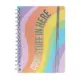 Cuaderno Espiral Cool Lineado 80hjs. 14x21cm. Mooving