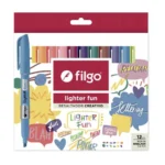 Set 12 Destacadores Finos Lighter Fun Filgo SLF-E12-FUN