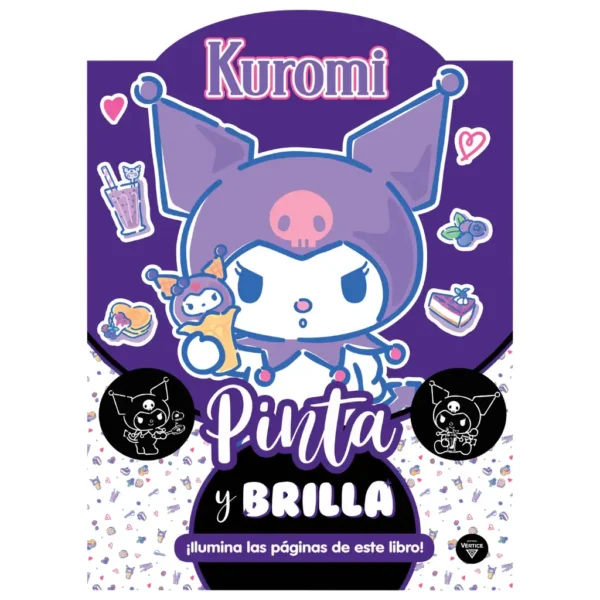 Libro Pintar Kuromi 24pag. Troquelado