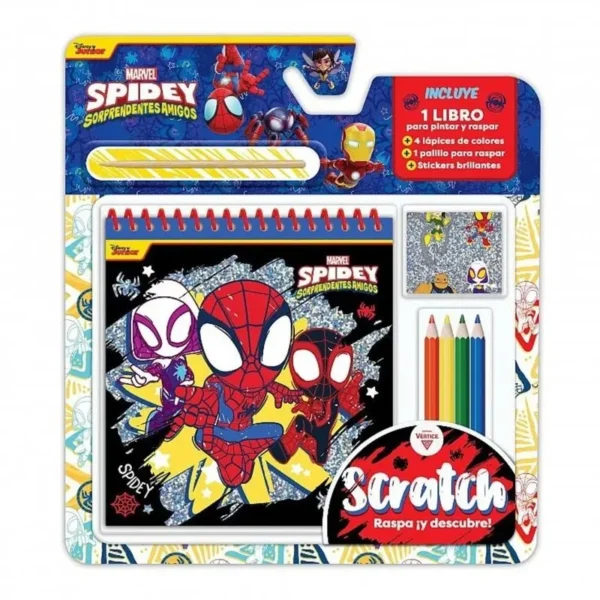 Blister Scratch Spidey and Friends