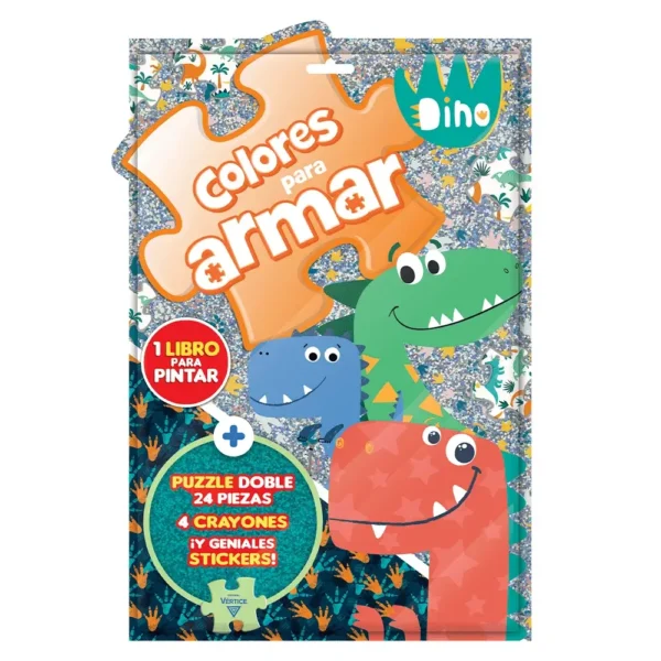Colores para Armar Dino