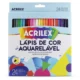 Lapices 24 Colores Acuarelables Acrilex - Image 2