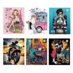 Cuaderno Universitario Lucero Doble Espiral 7mm Diseños