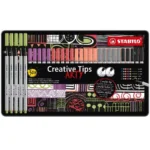 Set Stabilo Creative Tips Pastel Colors 30pcs. Caja Metalica