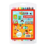 Estuche 24 Crayones Stabilo Yippi Wax