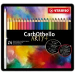 Set Stabilo CarbOthello Arty 24 Colores Caja Metalica