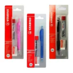 Blister Portamina Stabilo 0.5mm + Mina + Goma SB1103