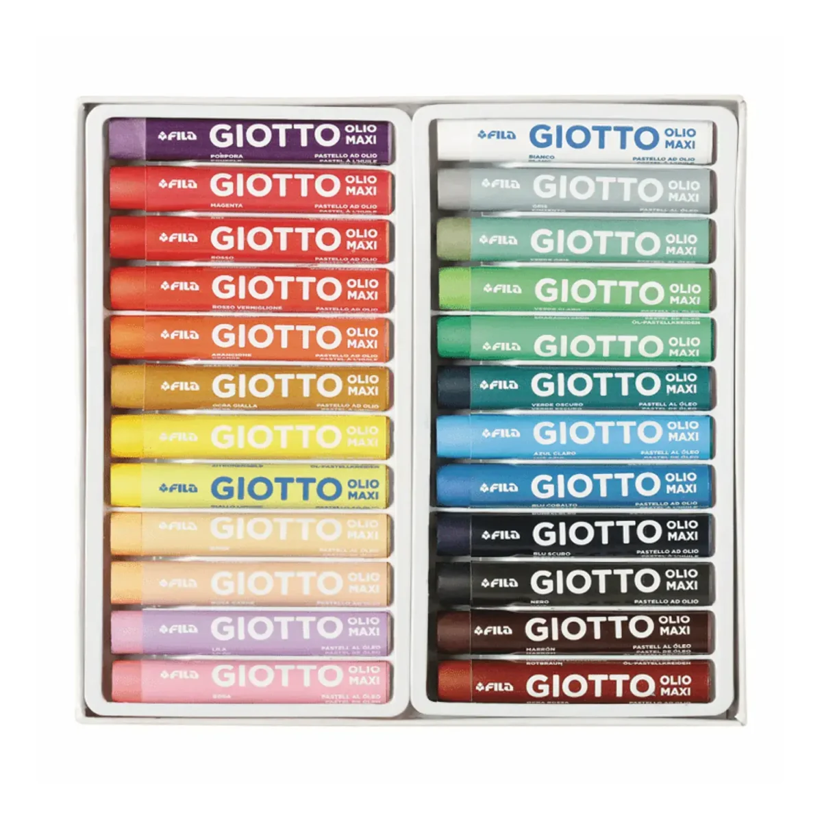 Lapices Giotto Pastel Oleo 24 Colores 32982 - Image 2