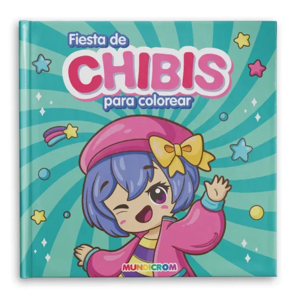 Libro Fiesta de Chibis para Colorear Mundicrom