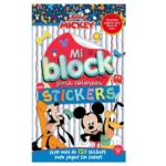 Block de Stickers para Colorear Mickey