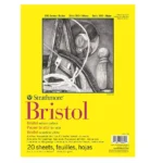 Pad Bristol Vellum Serie 300 Strathmore 22,9x30,5cm. 270g/m2 20 Hojas