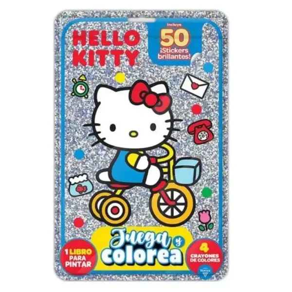 Juega y Colorea Hello Kitty