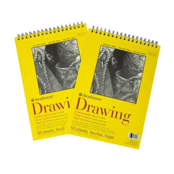 Croquera Drawing Serie 300 Strathmore 22,9x30,5cm. 114g/m2 50 Hojas