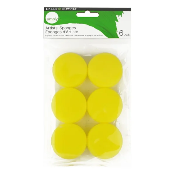 Set 6 Esponjas Artisticas Daler Rowney Simply