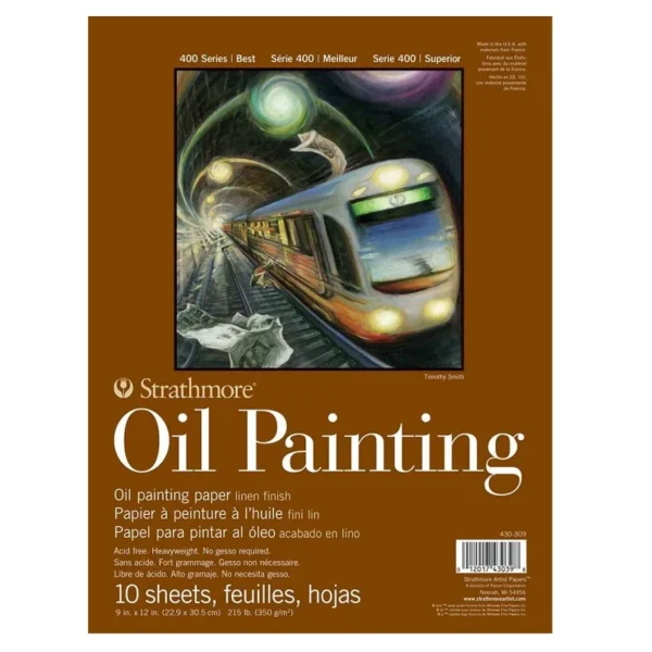 Pad Oil Painting Serie 400 Strathmore 22,9x30,5cm. 350g/m2 10 Hojas