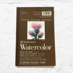 Pad Watercolor Serie 400 Strathmore 14x21,6cm. 300g/m2 12 Hojas