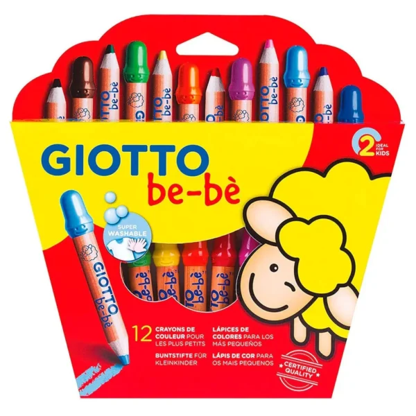 Lapices Giotto Be-Be 12 Colores 60203