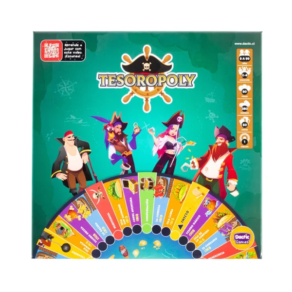 Juego de Mesa Tesoropoly Dactic