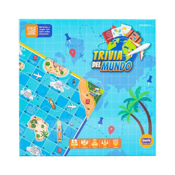 Juego de Mesa Trivia del Mundo Dactic